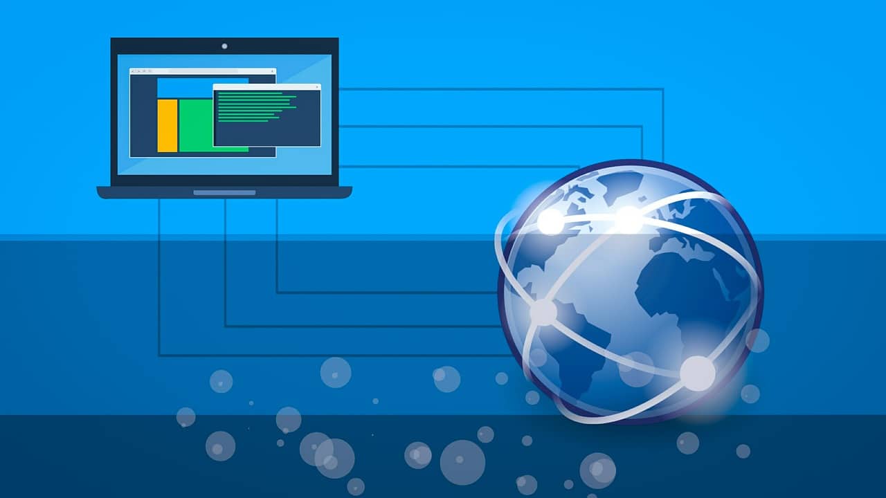Connexion planétaire reliant les ordinateurs