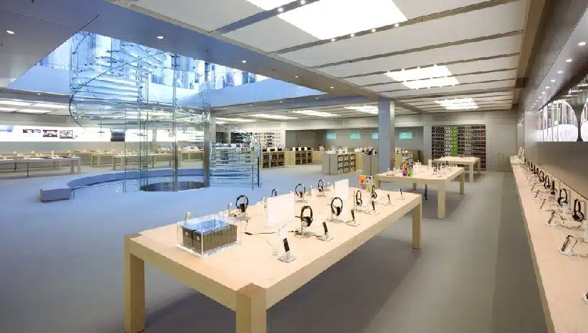 Apple supprime des mesures de sécurité antivol dans certains Apple Store