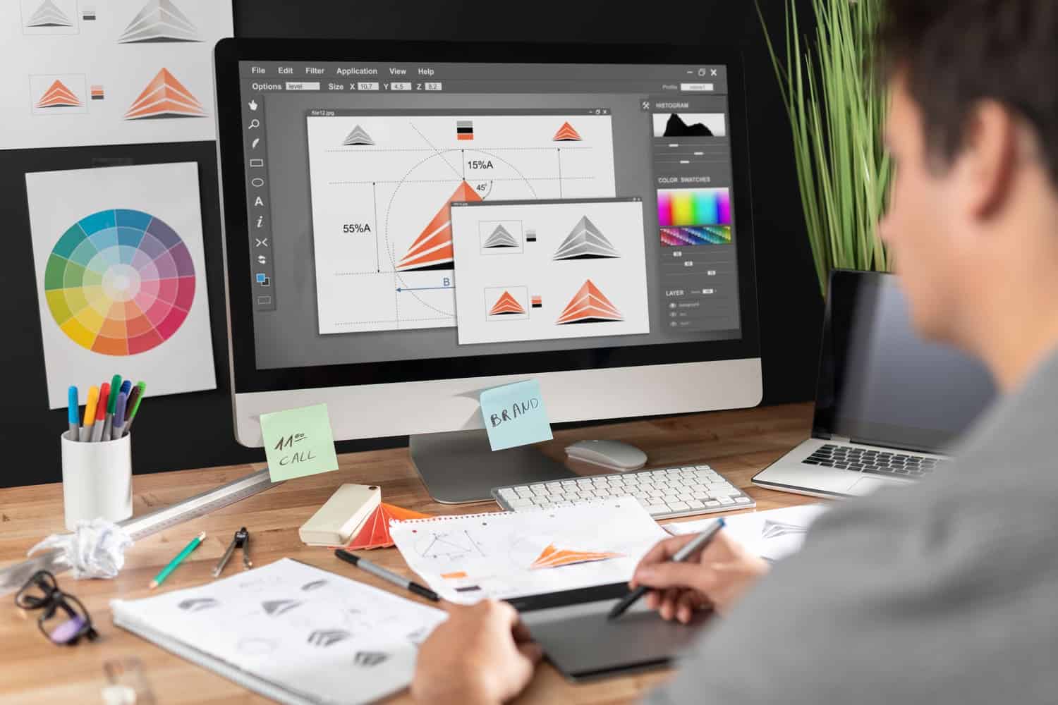 se passe une formation CPF en graphisme